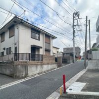 板橋区中台の賃貸物件/ベランダの前は道路に面しています