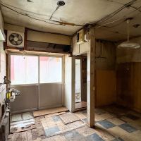 杉並区西荻北の賃貸物件/1階　最奥はキッチンやお風呂の痕跡がある