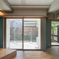 世田谷区経堂の賃貸物件/リビング別角度から