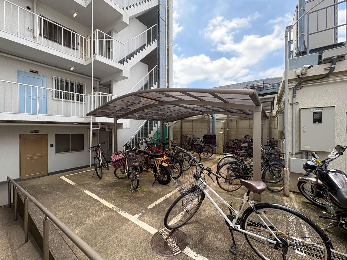 目黒区上目黒の賃貸物件/自転車置き場