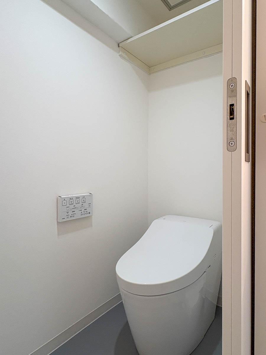目黒区上目黒の賃貸物件/トイレも新しい