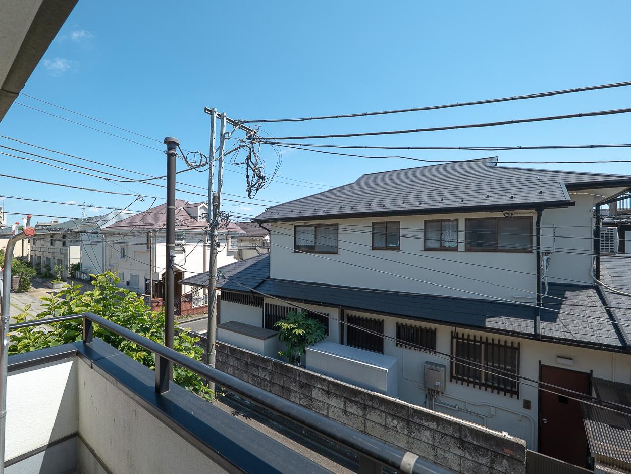 杉並区高井戸西の賃貸物件/南向きのベランダからの眺望