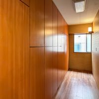 中野区中央の賃貸物件/WICはこれでもかといった収納力