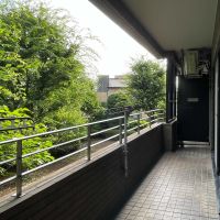 小金井市緑町の賃貸物件/実は、ベランダもほんの少しゆったりサイズ