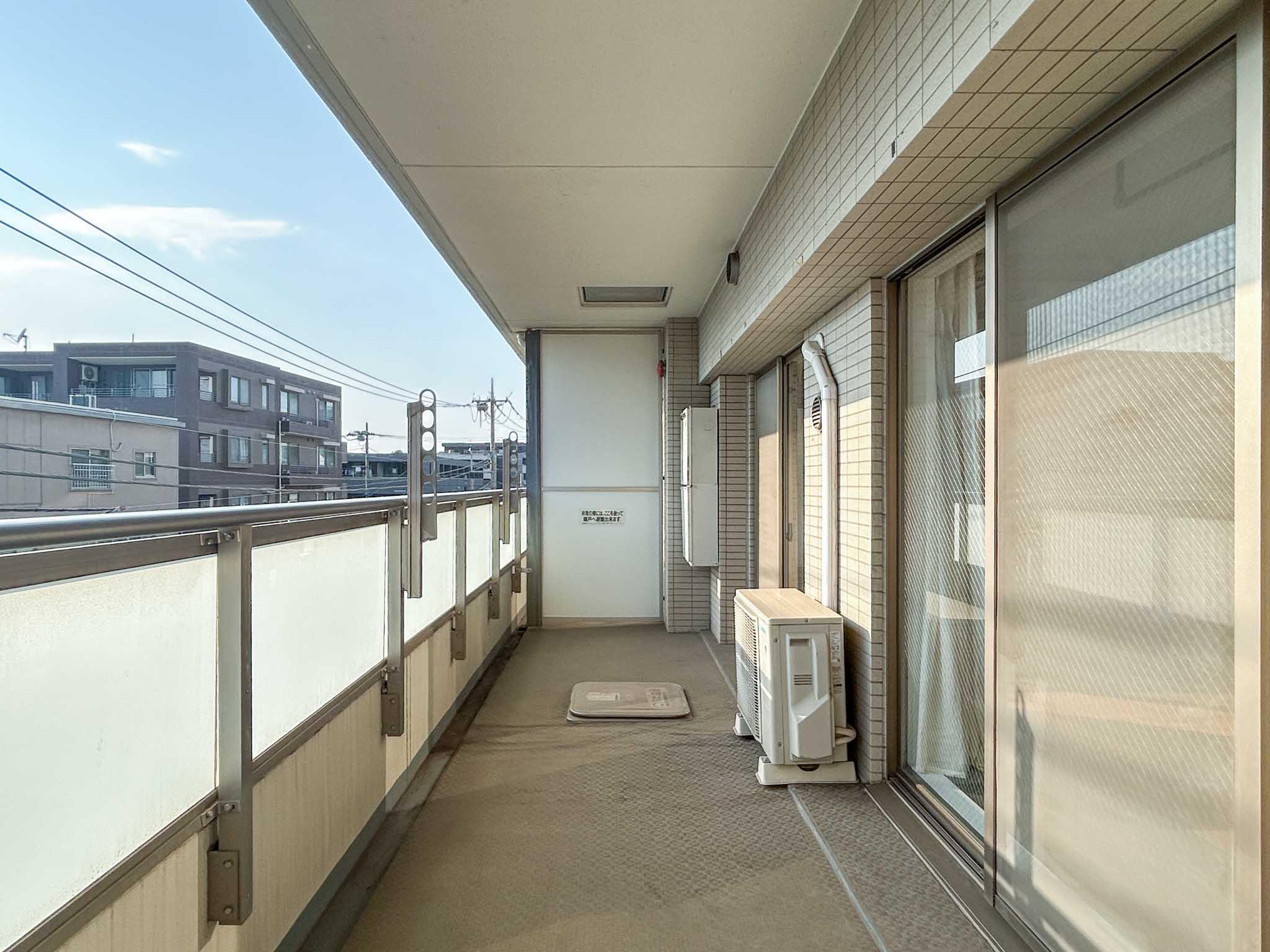 世田谷区上用賀の賃貸物件/ベランダ