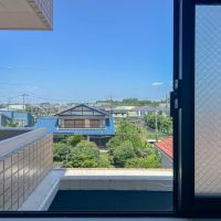 葛飾区東水元の賃貸物件/玄関側の窓から見える景色