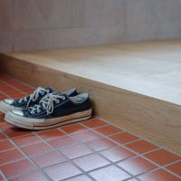 葛飾区東水元の賃貸物件/すっきりとした納まりの玄関框