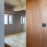 葛飾区東水元の賃貸物件/玄関を外から。入ってすぐのところにも収納があります