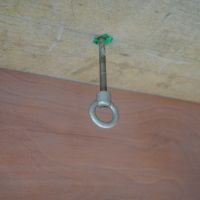 葛飾区東水元の賃貸物件/天井のインサートを使って、植物やハンモックを吊るしたり、物干しパイプをつけることもできます