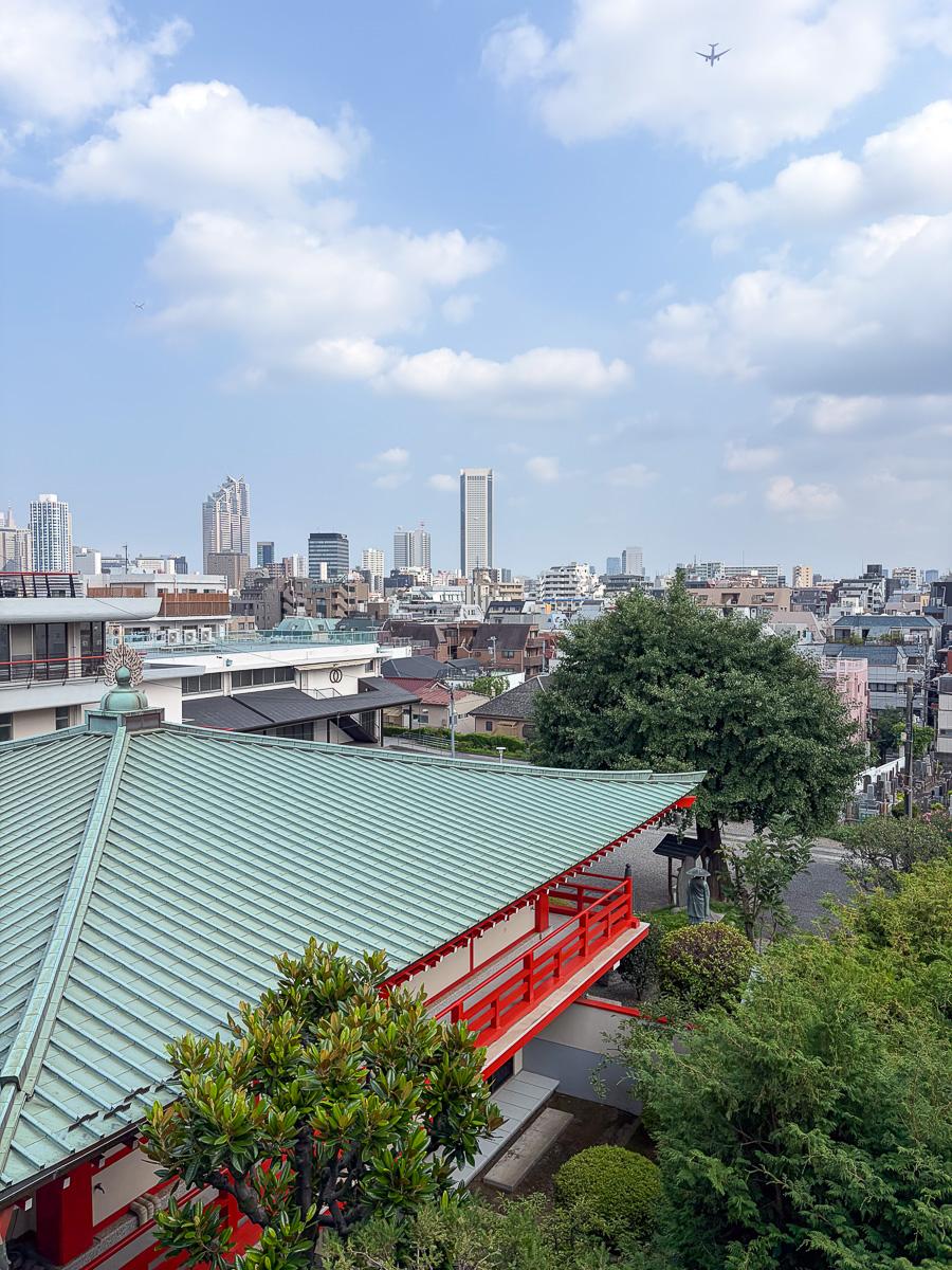 中野区本町の賃貸物件/バルコニーからの眺望。起きてから寝るまで、表情の移り変わりが楽しみ。夜景もきっと素敵です