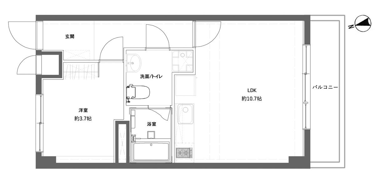 新宿区西早稲田の賃貸物件