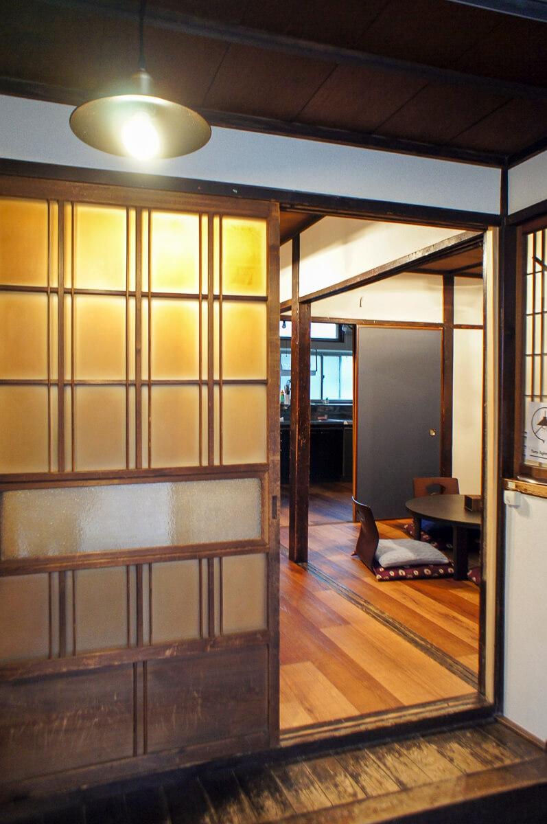 玄関からの眺め