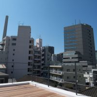 渋谷区東の賃貸物件/共用のルーフバルコニー