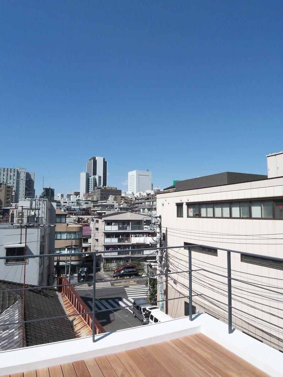 渋谷区東の賃貸物件/空が広い