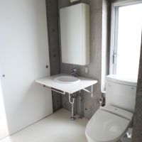 横浜市青葉区荏田北の賃貸物件/洗面・トイレは一緒の空間です。