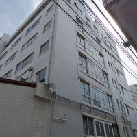 新宿区東榎町の賃貸物件/建物北側