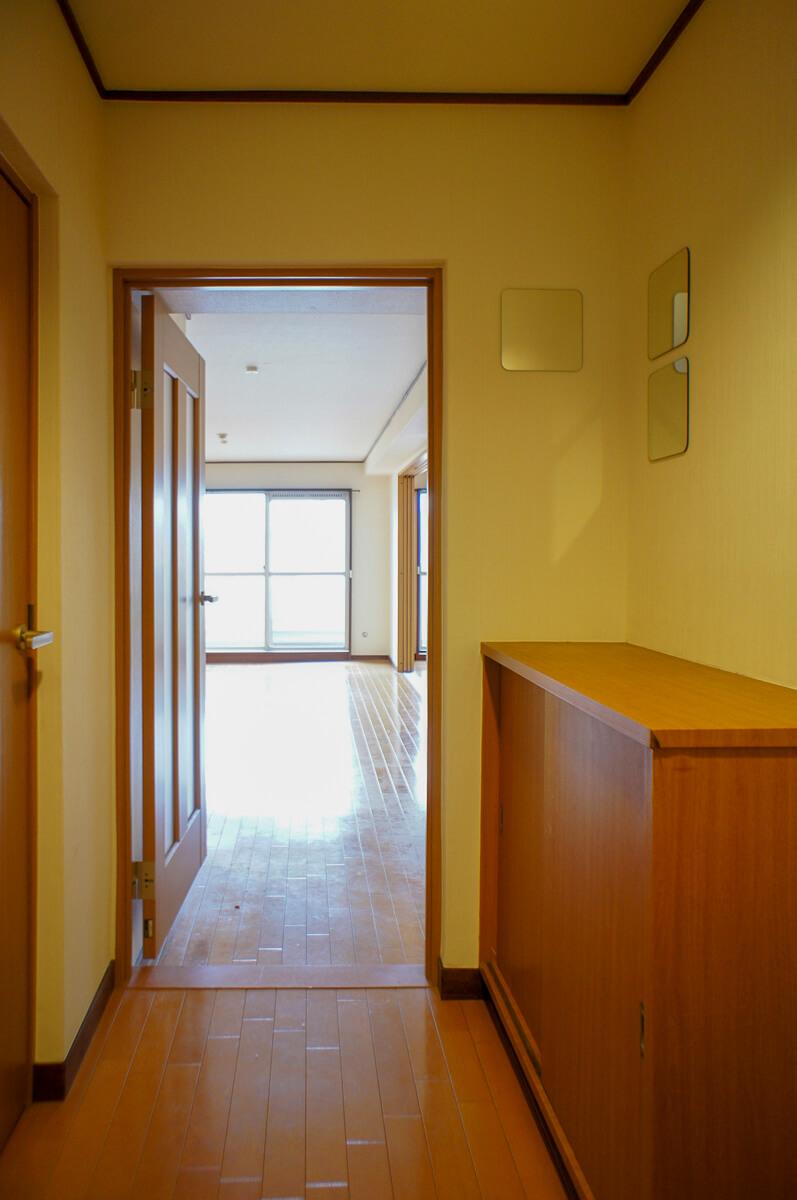 渋谷区代々木の賃貸物件/玄関から