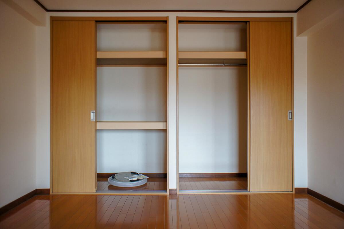 渋谷区代々木の賃貸物件/6畳洋室には大きめのクローゼット付き