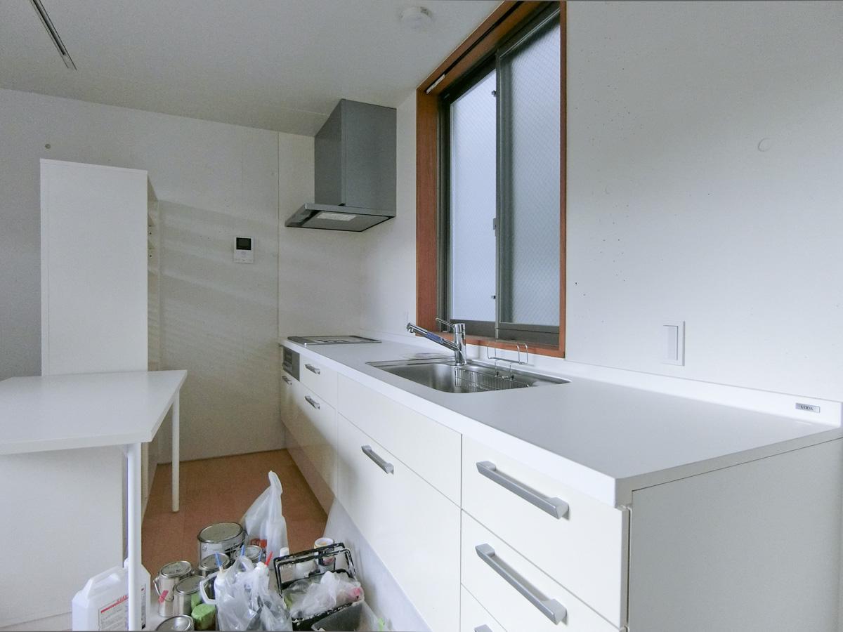 C:この部屋のキッチンは特別に大きいため、本格的な料理を楽しむことも