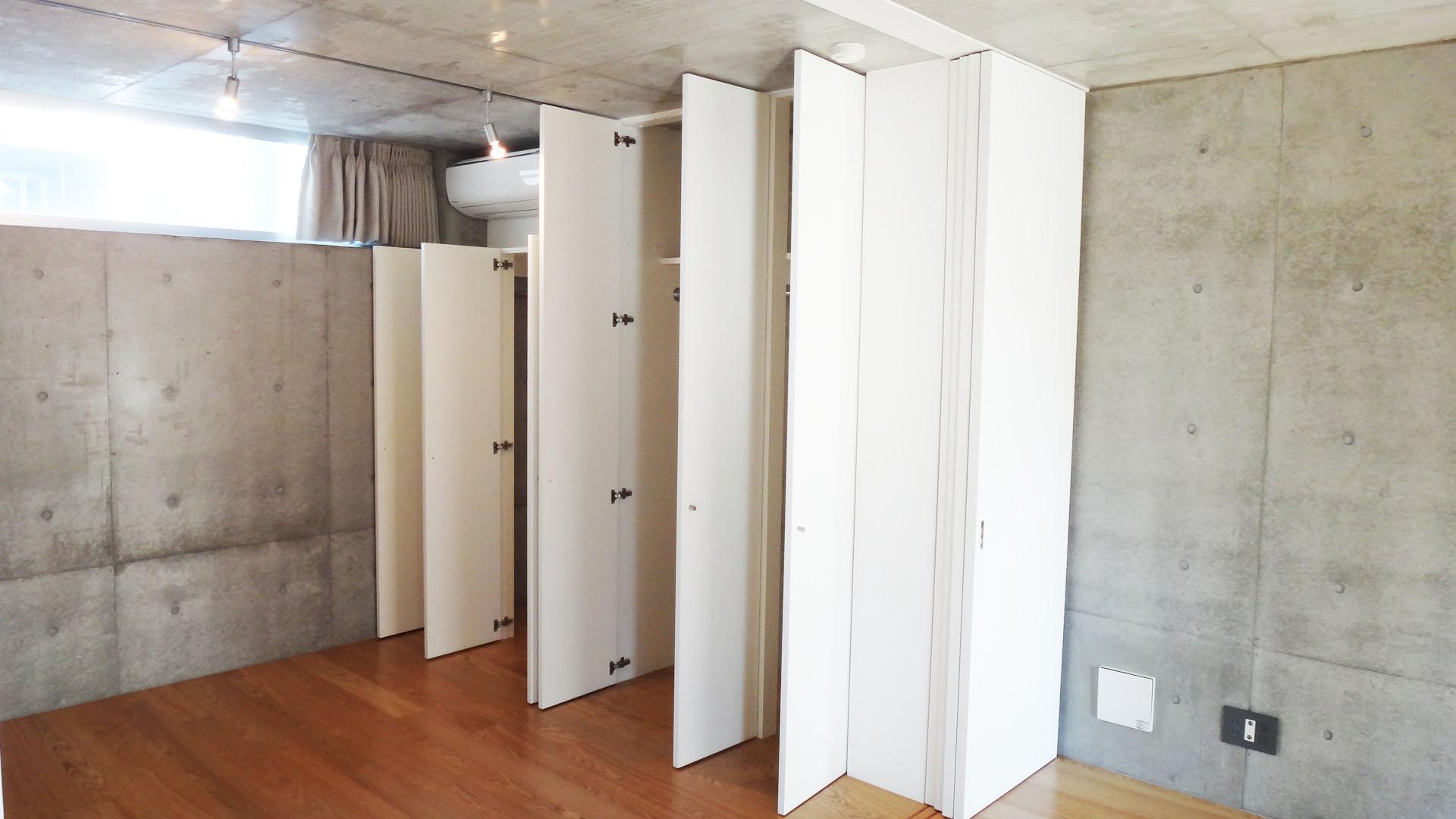 川崎市高津区二子の賃貸物件/収納、しっかりとあります。