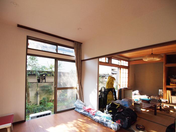 室内。解体や内装仕上げは借主側でおこなってください