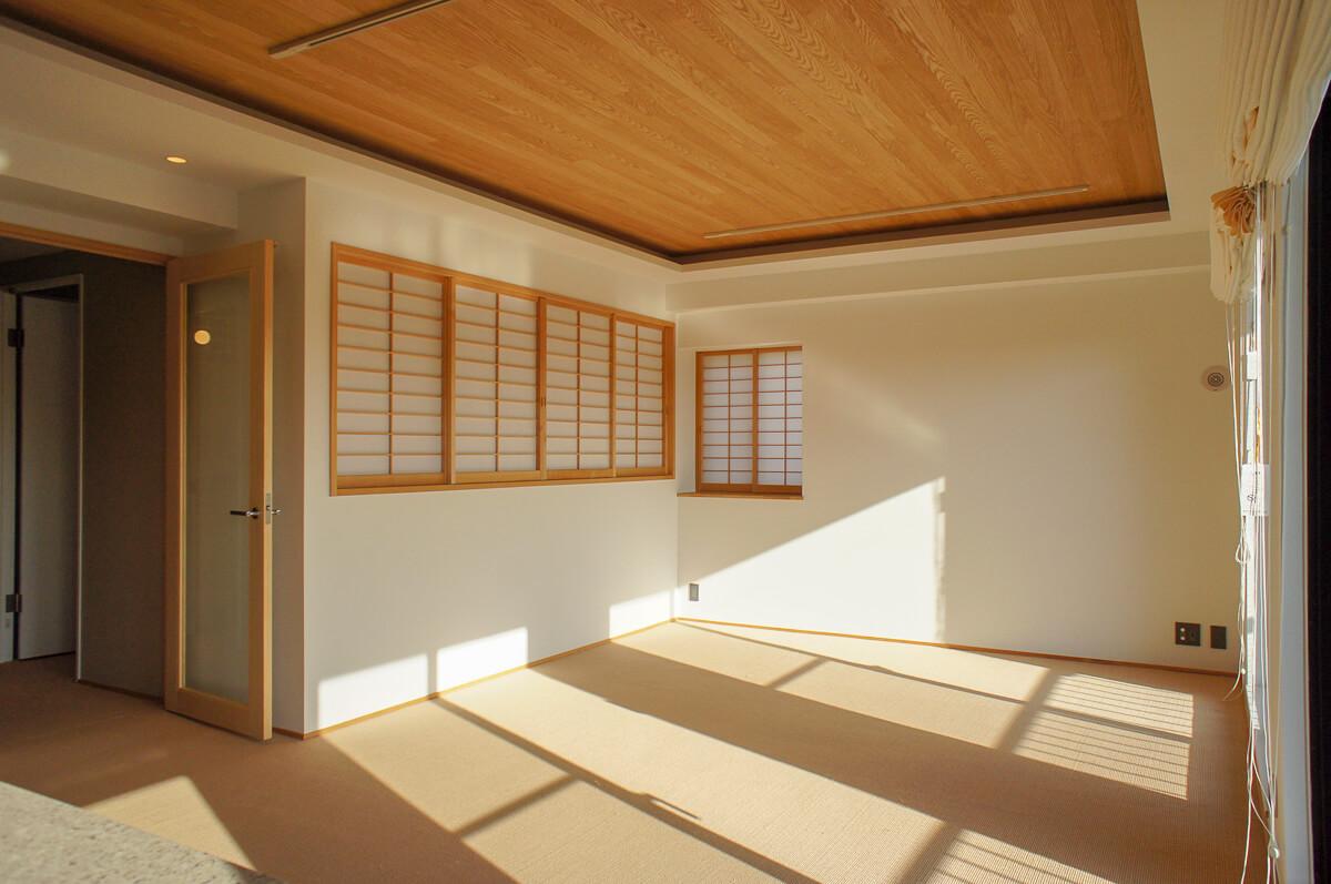 ポカポカとあたたかな日当たりです