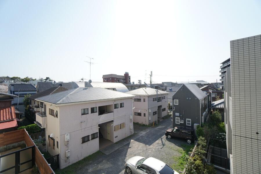 世田谷区経堂の賃貸物件/窓からはこんな景色です。