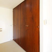 港区六本木の賃貸物件/味わい深い木製の建具がいい