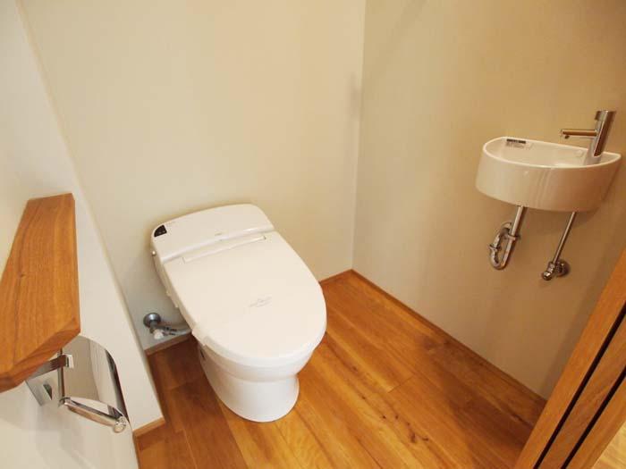トイレがひろい