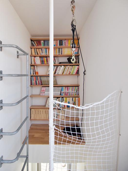 秘密の読書部屋がつくられている
