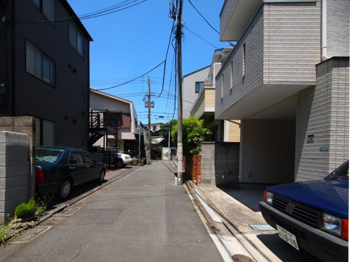 前面道路