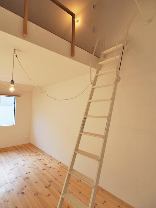 杉並区善福寺の賃貸物件/はしごでロフトに上がれる