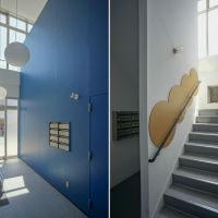 大田区上池台の賃貸物件/エントランス／階段