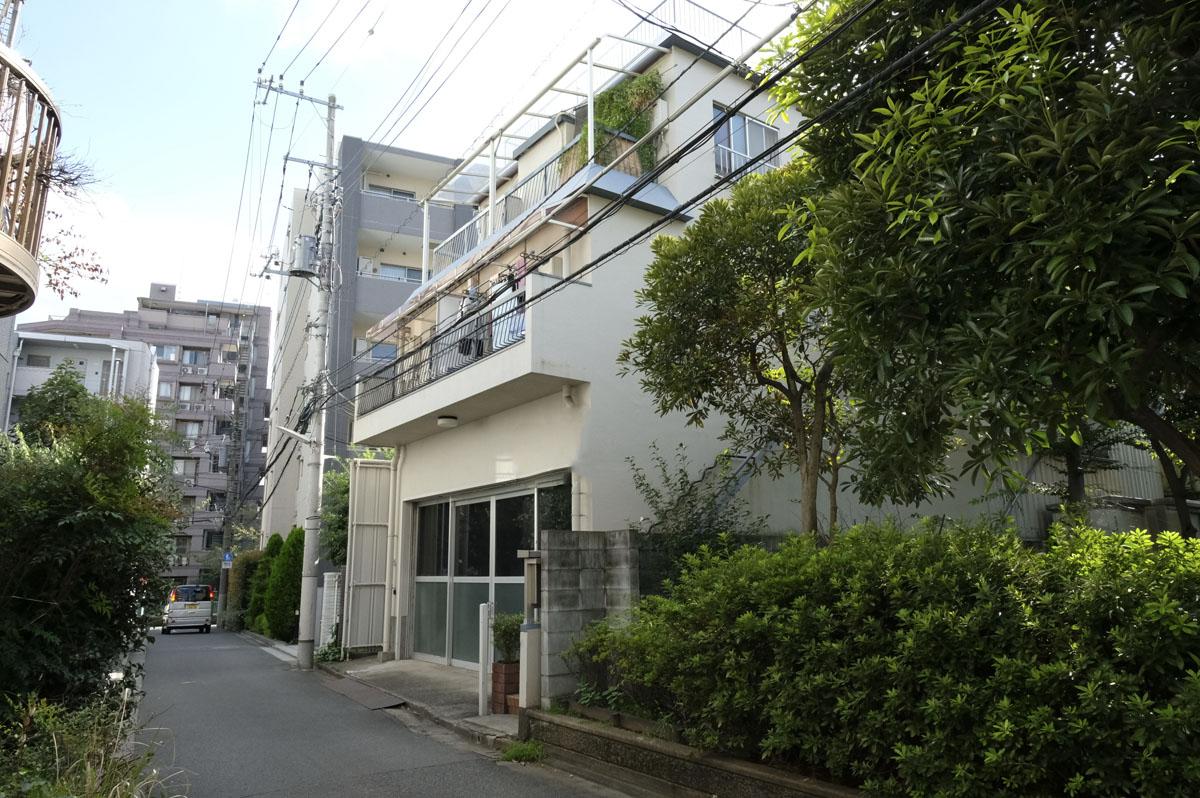 公園側からの外観