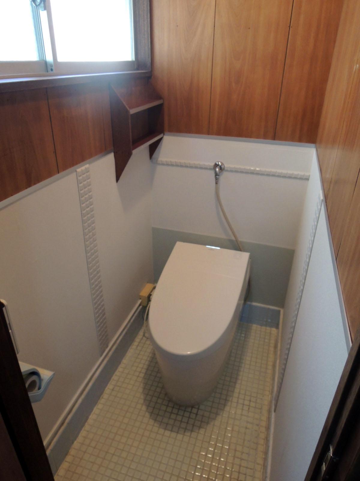 清潔感があり明るいトイレです