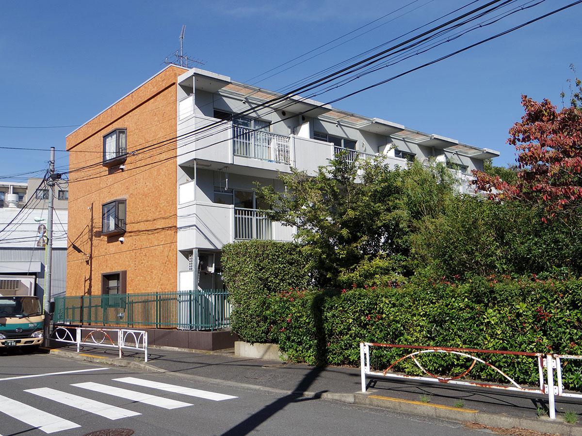 今回の区画は2階の角部屋