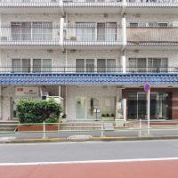 港区赤坂の賃貸物件/右下がエントランス。1階にはプリント屋と音楽教室