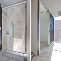 渋谷区上原の賃貸物件/メッシュドア越しにグリーンが映えそうなテラスです