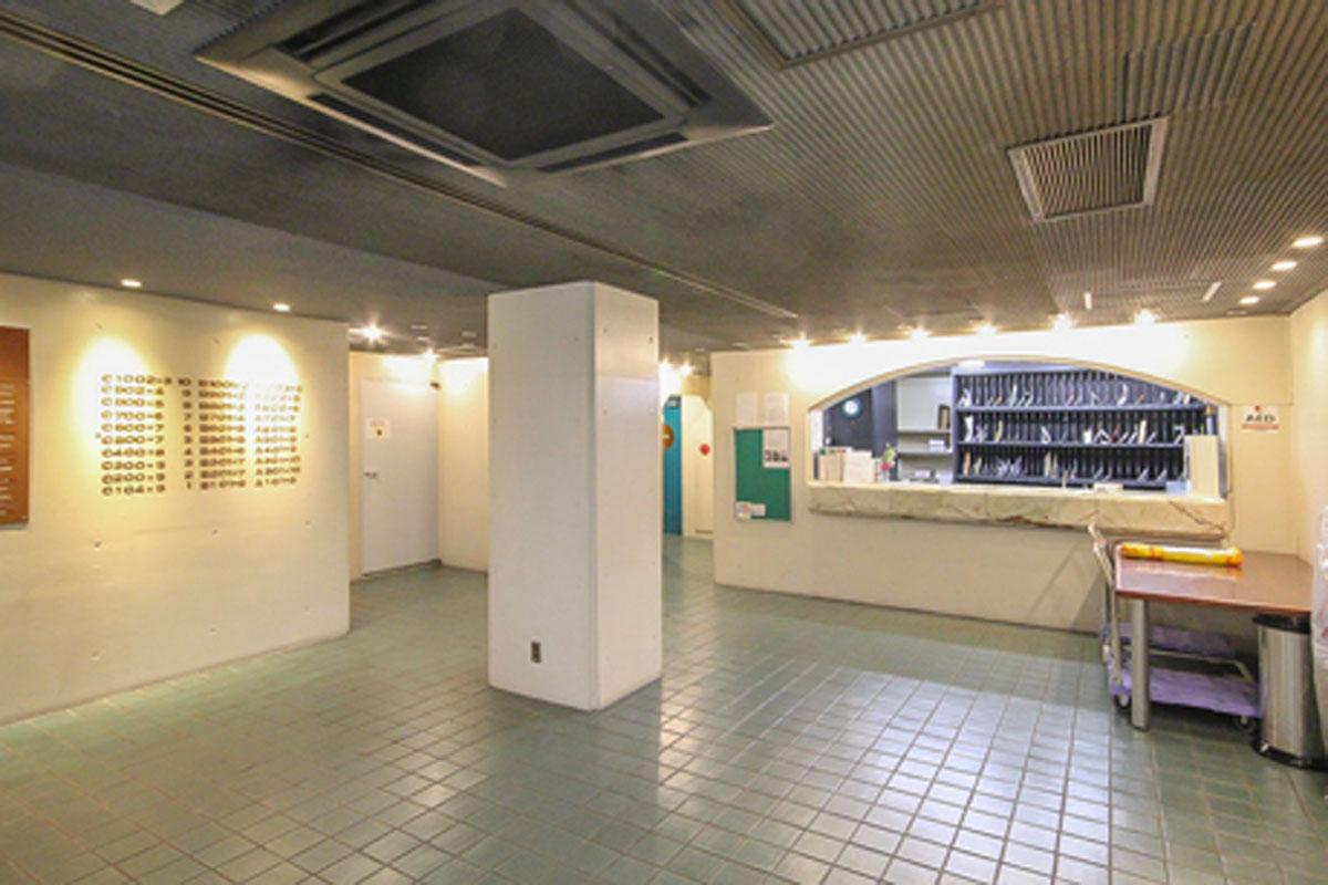 渋谷区渋谷の賃貸物件/エントランスの受付