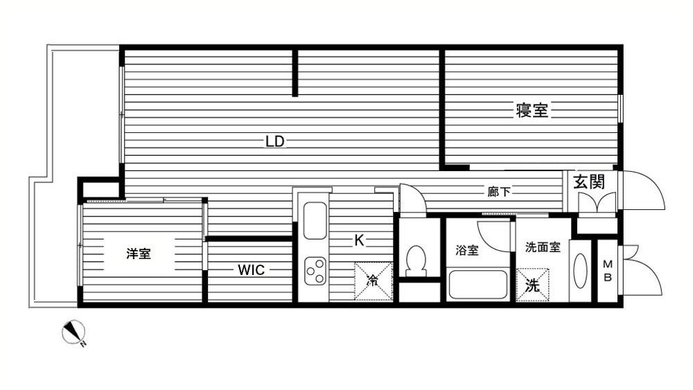 品川区旗の台の賃貸物件