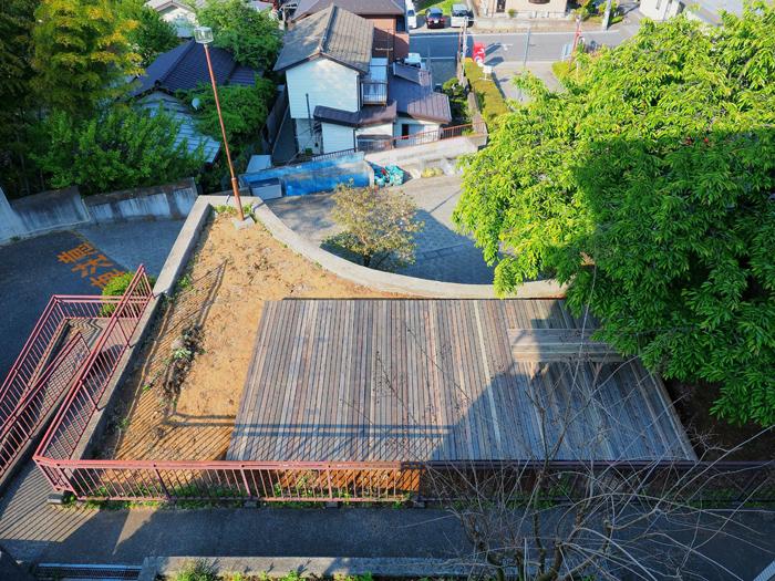 来年はウッドデッキでお花見ができるかな?