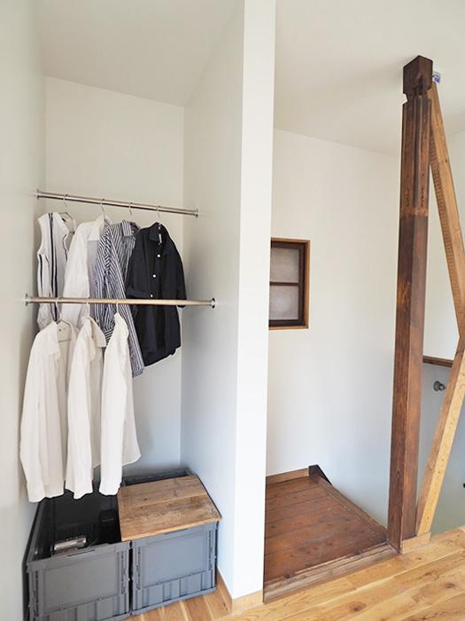 板橋区徳丸の賃貸物件/収納。奥行きがかなり深いのでたっぷり収納できます