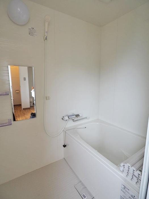 板橋区徳丸の賃貸物件/浴室には追いだきがついています