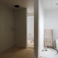 渋谷区恵比寿南の賃貸物件/左手前にミニキッチン、奥にコンパクトなラウンジスペースができる予定