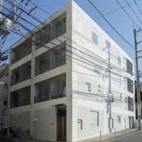 川崎市宮前区鷺沼の賃貸物件/外観はキューブ状で可愛い