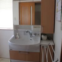 山形県山形市大字平清水の賃貸物件/共用の洗面脱衣所。