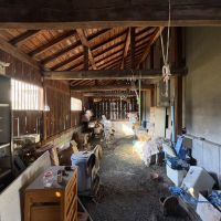 山形県東村山郡山辺町大字山辺の売買物件/建物裏手の物置スペース。