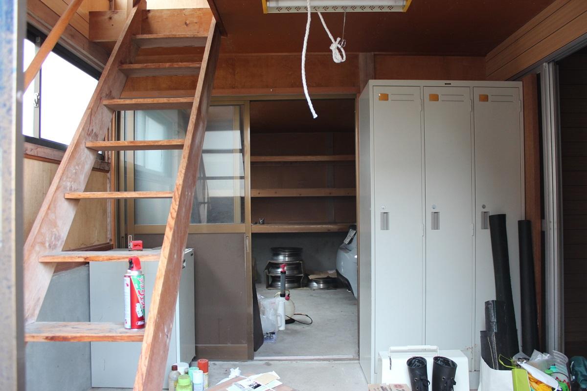 山形県東村山郡山辺町大字山辺の売買物件/現オーナーはここで愛車のメンテナンスを楽しんでいたそう。