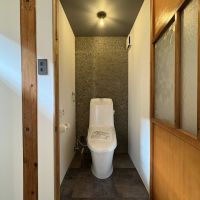 山形県山形市長町の賃貸物件/ドアを開けると真新しいトイレが。