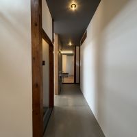 山形県山形市長町の賃貸物件/回遊できる土間スペース。